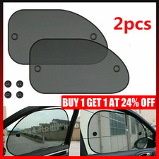2x Universal Car Sun Mesh Blind Rear Window UV Protector Sun Shade For Baby Kids