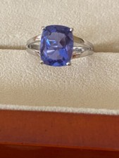 Blue Colour Change Fluorite Ring