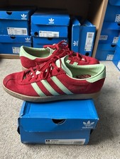 adidas Stadt Red/Green. Size UK 8. 2019.