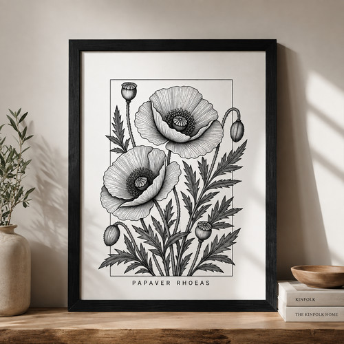 Papaver rhoeas poppy - papaver,