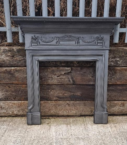 Victorian cast iron - iron, fireplace