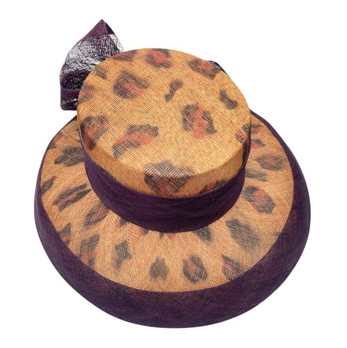August hat leopard - august, print