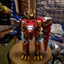 Power Rangers Deluxe Dino Thunder Dino megazord working motor tested complete