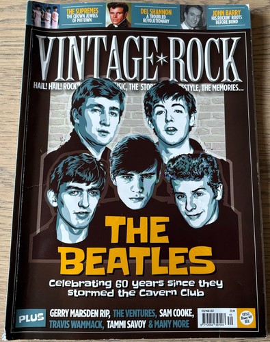 Vintage rock magazine - vintage,