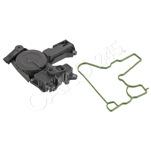 Black plastic crankcase - black,