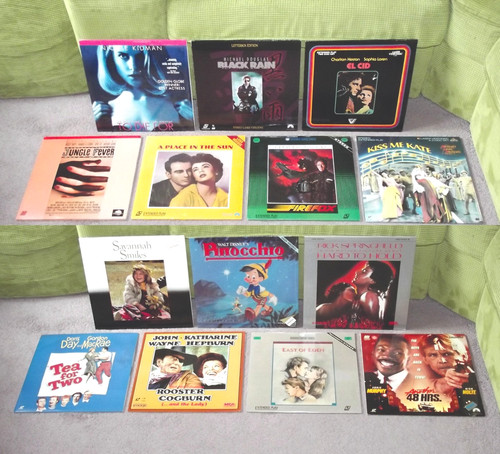 Usa movies laserdisc - movies,