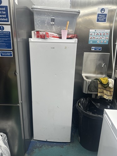 Logik lfc55w fridge - logik, freezer