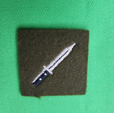 British Army 3 Commando Brigade dagger patch