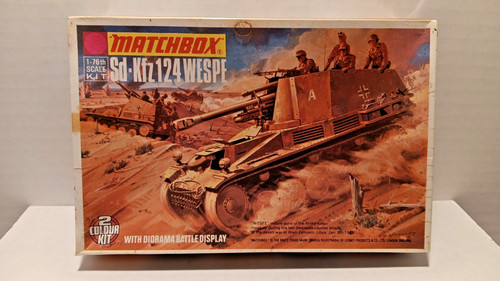 Matchbox kfz 124 wespe - matchbox,