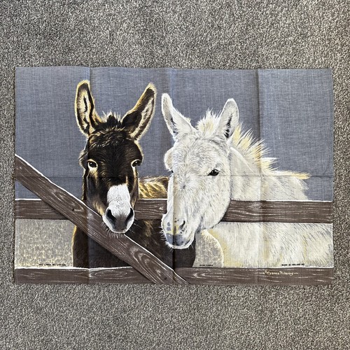 Vintage irish cabin donkeys - vintage,