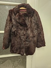 Real Coney Fur Vintage Jacket