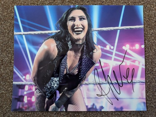 Wwe rhea ripley signed - ripley, 10x8