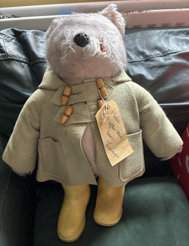 Paddington bear plush - plush, soft