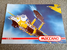 Vintage MECCANO 1991 Catalogue Construction & Enthusiasts Series .