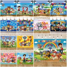 Paw Patrol Birthday Backdrop