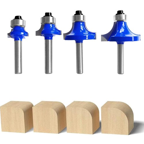 Round over router - bit, 1/4"