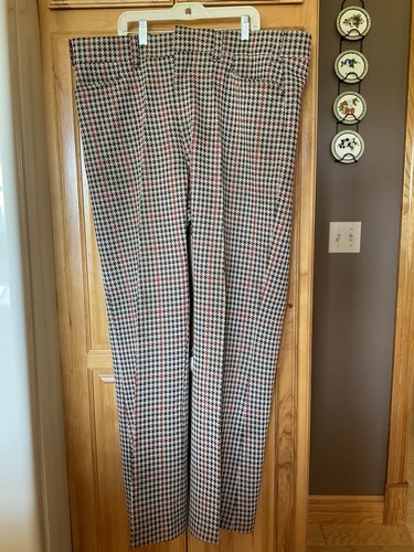 Vtg 1970s men plaid pants - men’s,