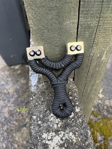 90mm aluminium paracord - aluminium,