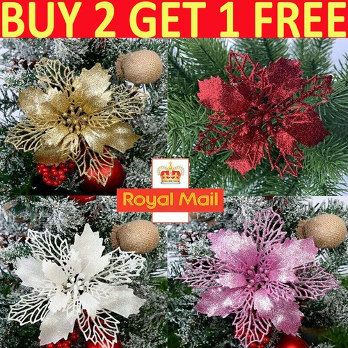 10x christmas large - christmas, poinsettia