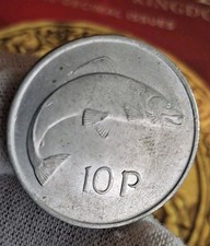 Ireland Ten Pence Coin 1976