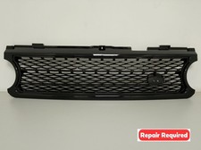 Black Supercharged Front Grille for Range Rover L322 2005-09 REPAIR REQUIRED