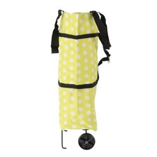  Reusable Shopping Bag Foldable Cart Collapsible Trolley Bags with Wheels