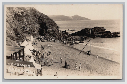 Postcard cornwall whitsands - postcard,