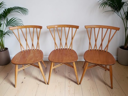 Vintage ercol candlestick - vintage,