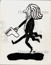 Press Photo Drawing of a