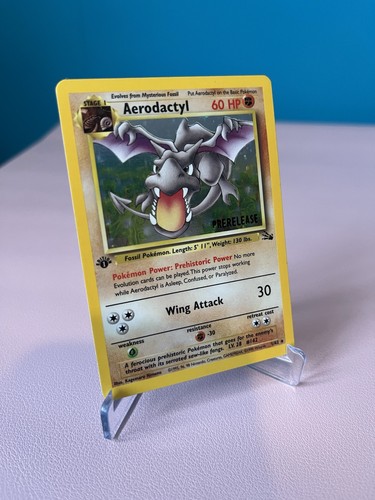 Pokémon tcg aerodactyl 1st - pokémon,