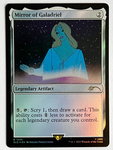 Mirror galadriel foil near - of,