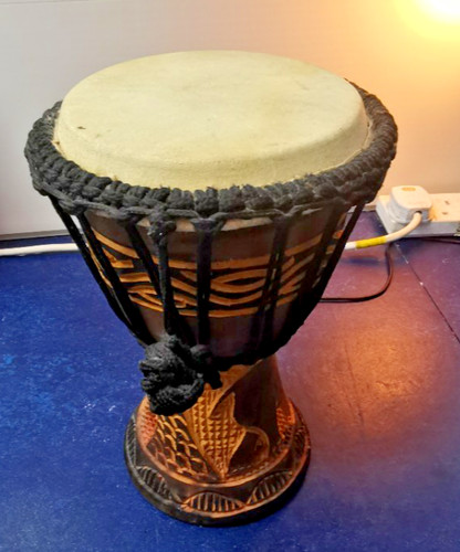 Djembe hand carved - djembe,