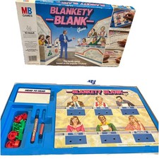 Blankety Blank Game MB Board Game 1980's Complete Great Condition Rare