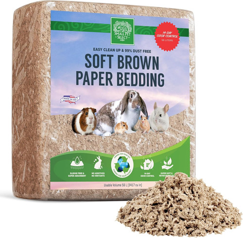 Premium paper bedding - paper, beige