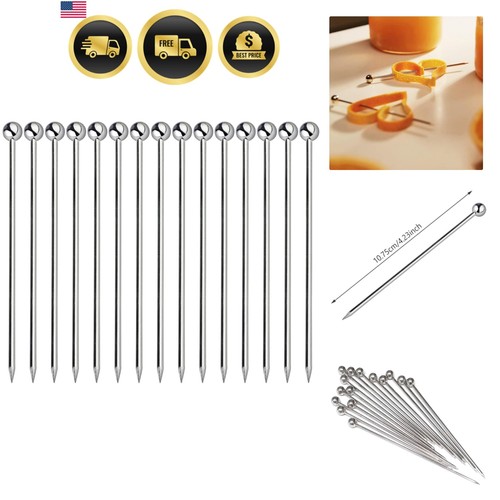 15pcs cocktail picks metal - 15pcs,