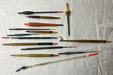 14 x Named Fishing Floats Camafloat, Middy, Clegg, Hancock, Drennan, Makin etc