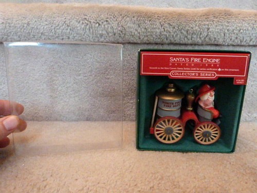 Hallmark santas fire engine - santas,