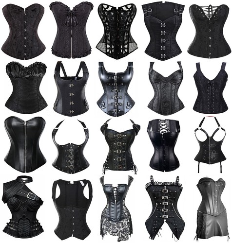 Women bustier basque steampunk - basque,