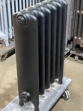 Cast iron radiator Ideal Standard School  610mm high 420mm long  Low sheen black