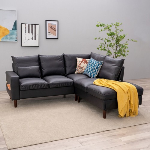 Artificial leather sofa 3 - /,