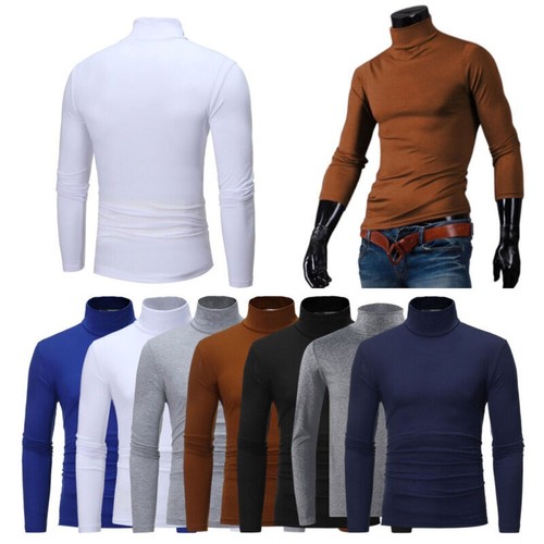 Men turtleneck t shirt - uk, men's