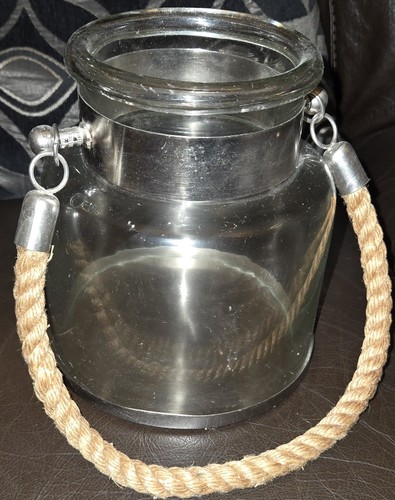 Hurricane candle holder - candle, with