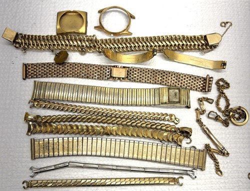Lot gold filled tops - of,