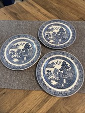 Wedgewood Willow Blue 7" Plates x 3