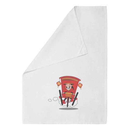 Rickshaw cotton tea towel - tea,