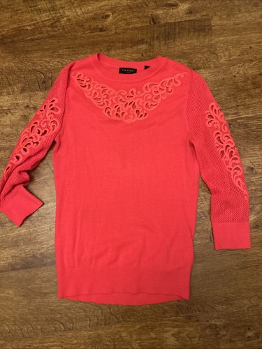 Ted baker bring pink jumper - baker,