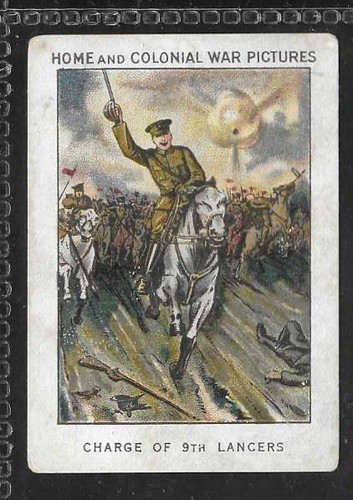 Home colonial card - &, war