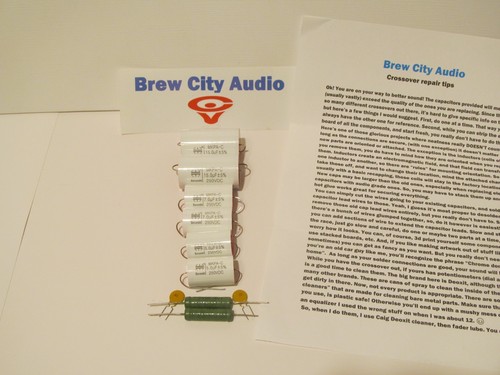 Capacitor recap cap kit for - recap, re-cap