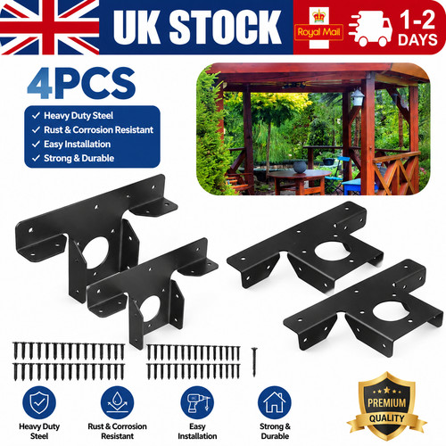 4pcs pergola brackets durable - pergola,
