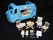 Sylvanian Families Fish & Chip Van with Figure & Accessories Bundle